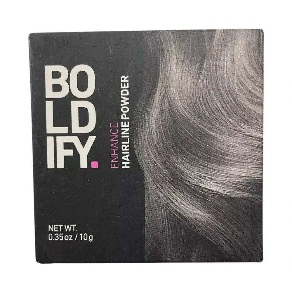 BOLDIFY Root Touch Up Enhance Hairline Powder - 0.35 oz (10 g) - Dark‎ Gray
